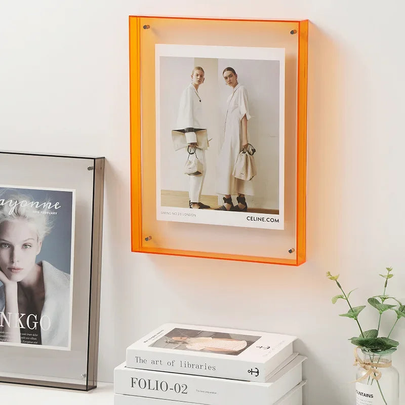 ColorPop Transparent Photo Frame