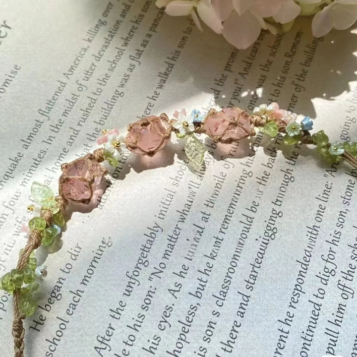 Petal & Quartz Bracelet