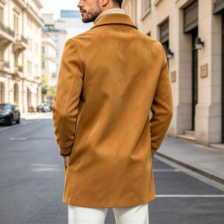 Harrington Suede Car Coat