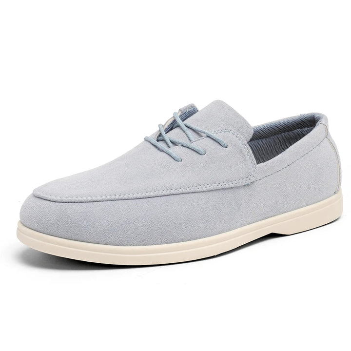 Delano Lace-up Suede Loafer