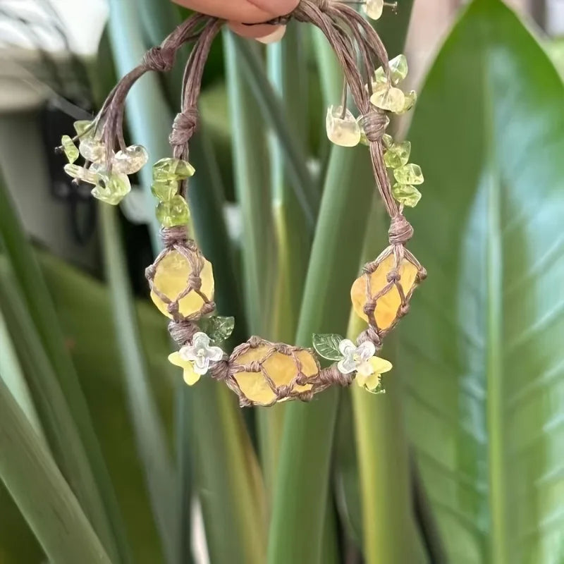 Petal & Quartz Bracelet