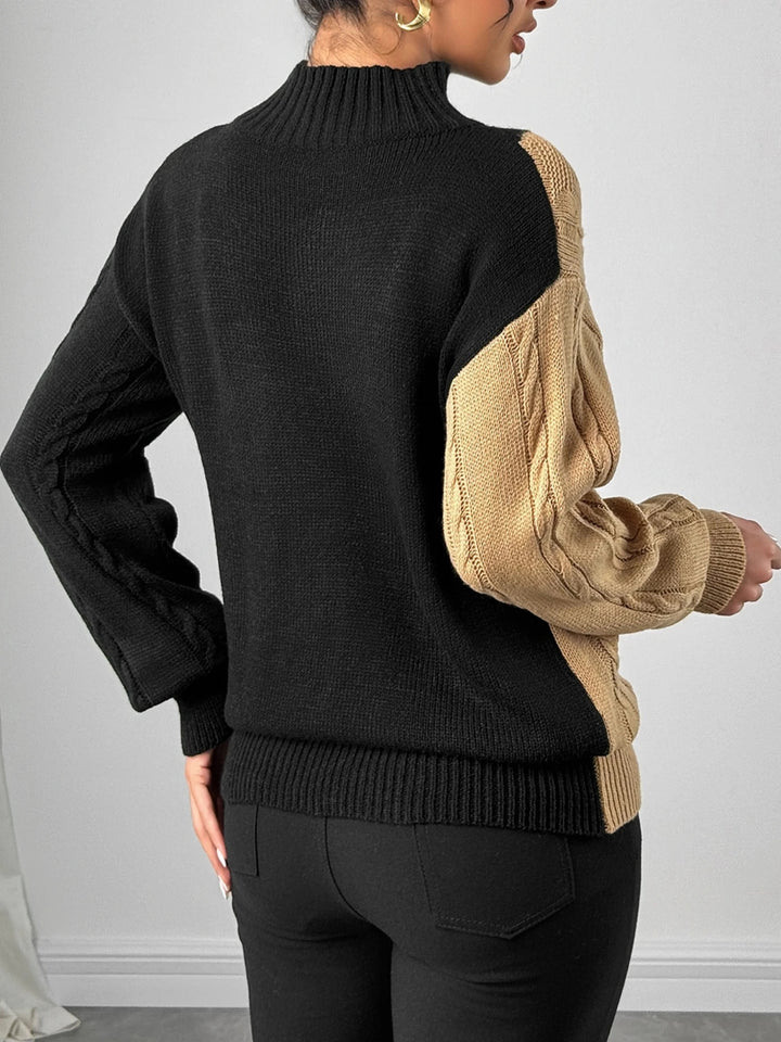 Vivia Two-Tone Sweater