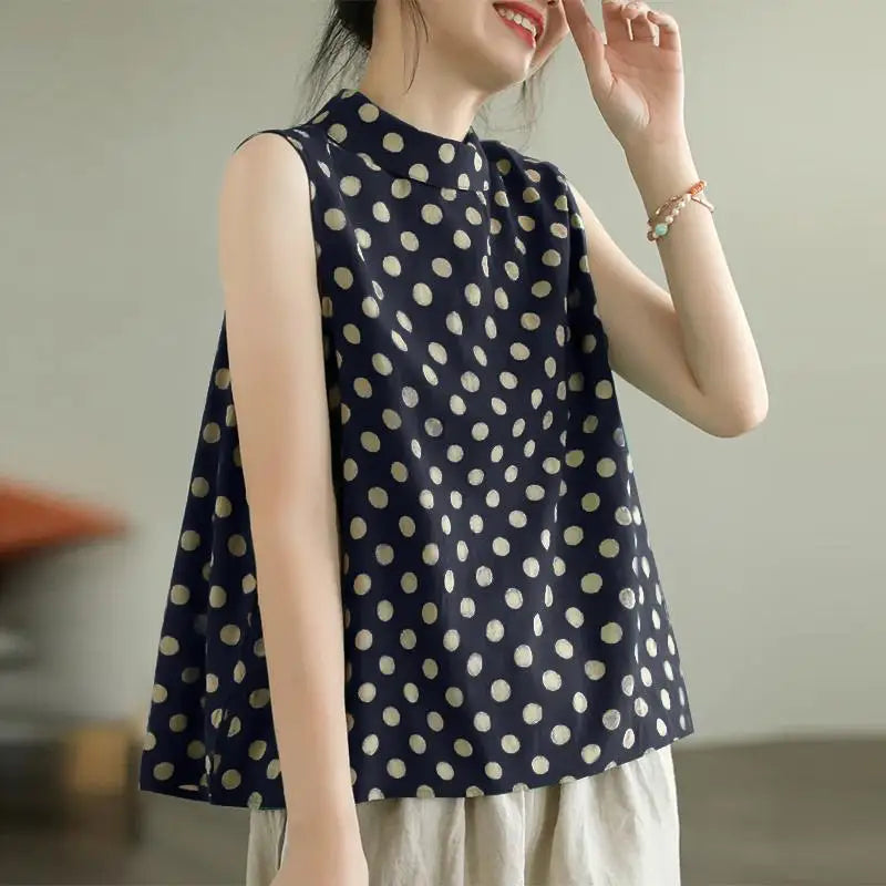 Aveline Polka Top