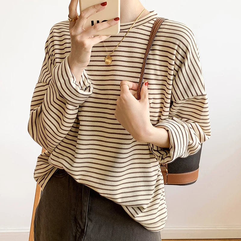 Heritage Stripe Cotton Top