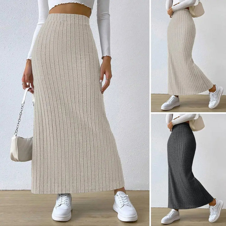 Verona Textured Maxi Skirt