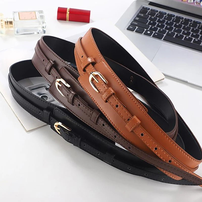 Alto Dual-Strap Leather Belt