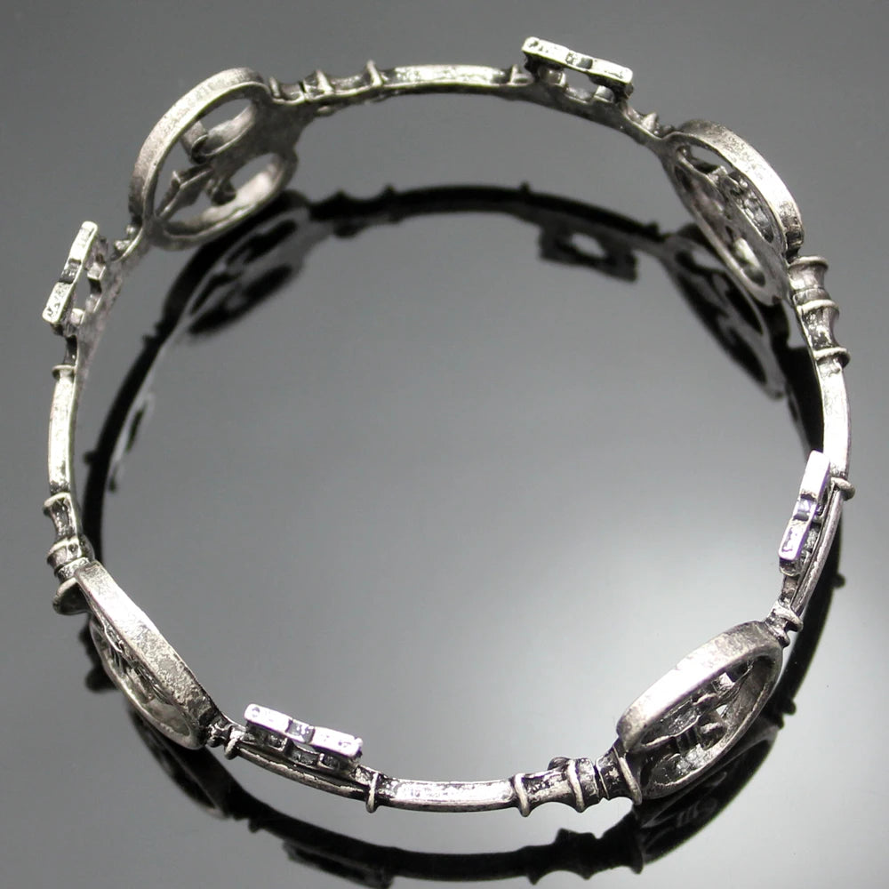 Alchemist’s Key Cuff Bracelet