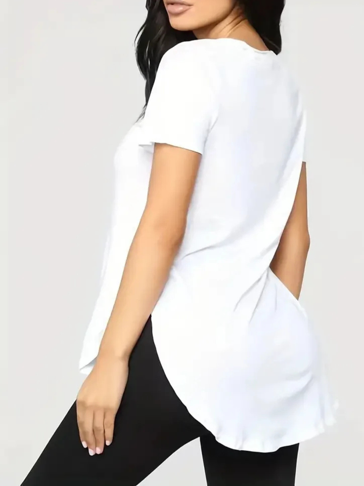 Aveline Plus Size Longline Tee