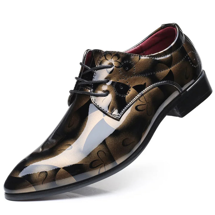Cavell Patent Derby Oxford