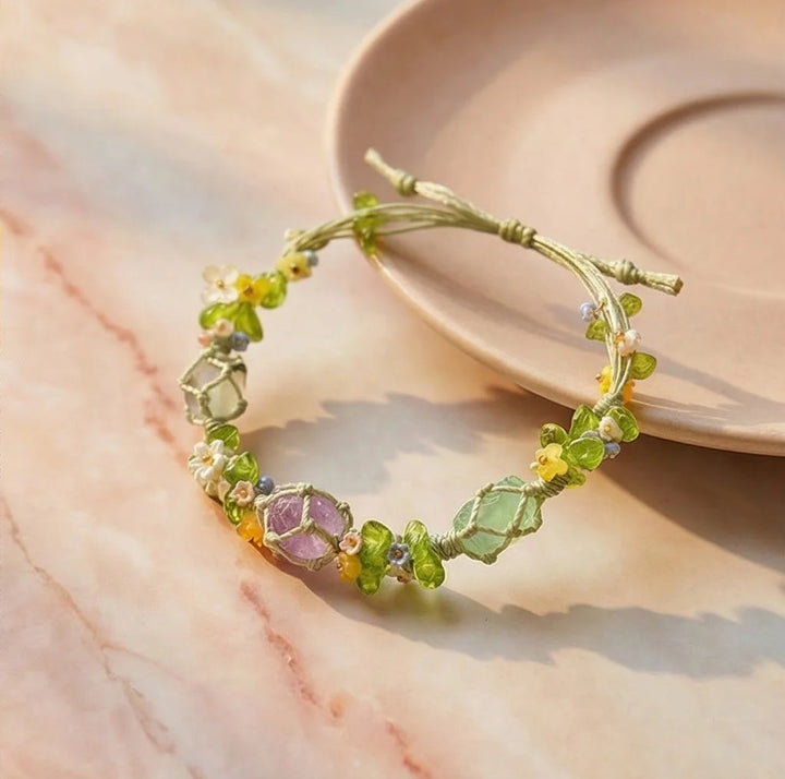 Petal & Quartz Bracelet