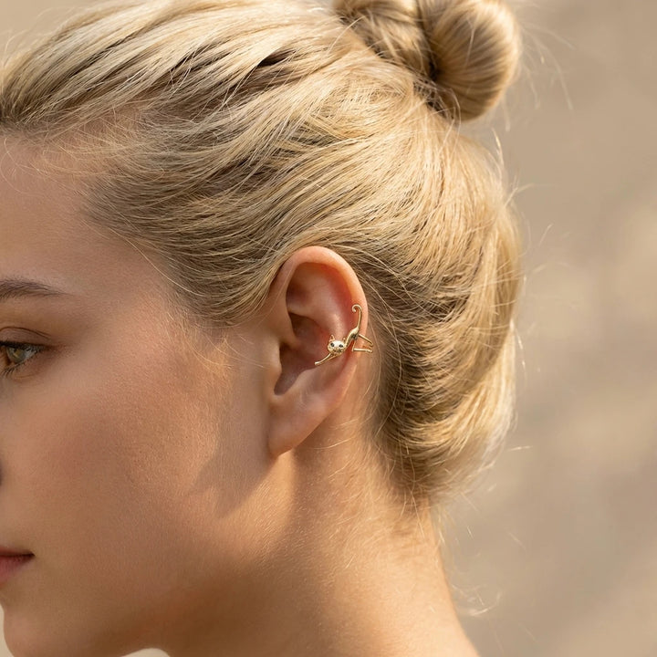 Climbing Cat Ear Cuff