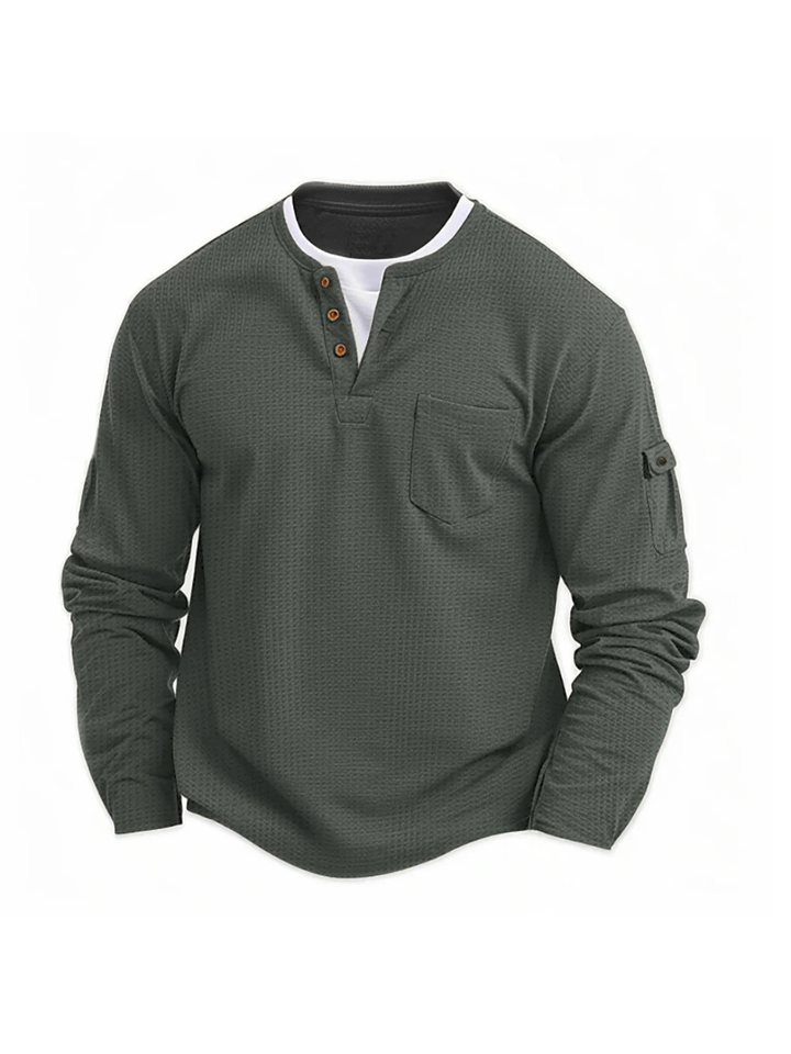 Hudson Waffle Henley