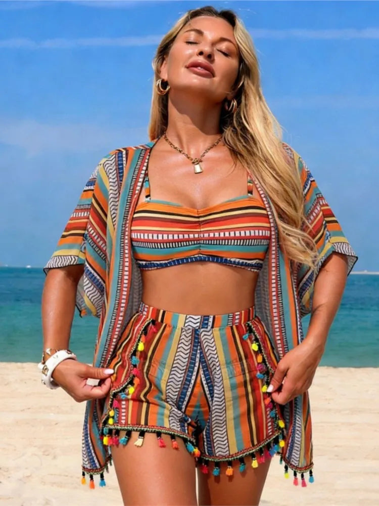 Sunspell 4-Piece Swim Set