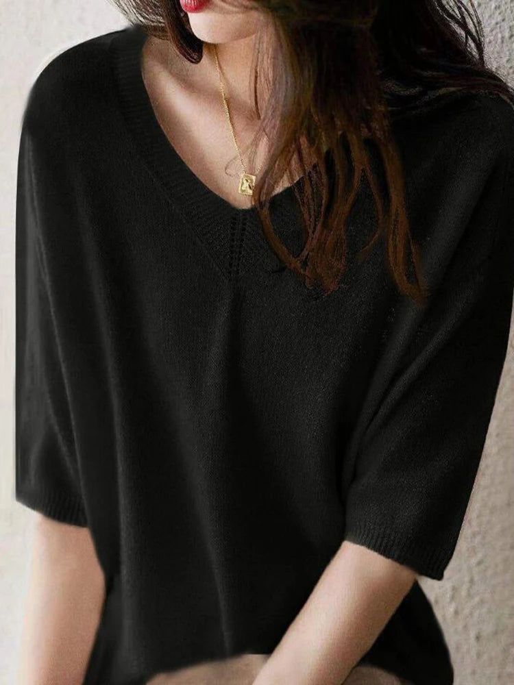 Verona Cashmere Knit Top