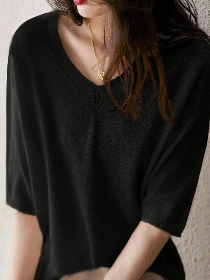 Verona Cashmere Knit Top