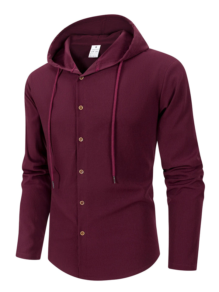 Monaco Button-Up Hoodie