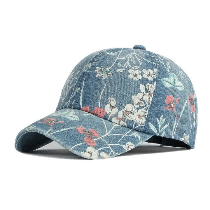 Garden Muse Denim Cap
