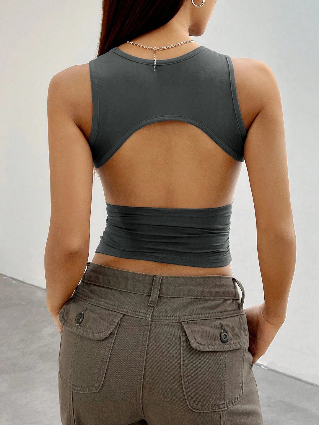 Romy Open-Back Tank