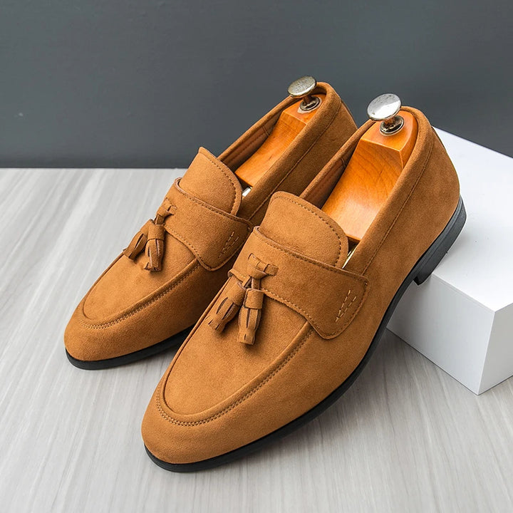 Cambridge Suede Tassel Loafer