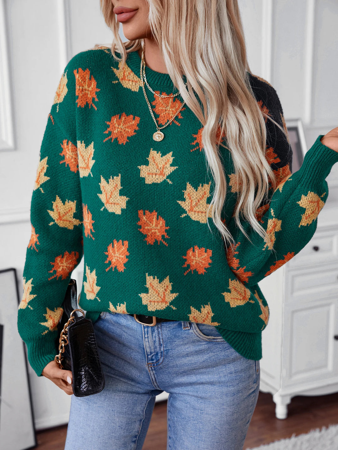 Autumn Hues Knit Sweater