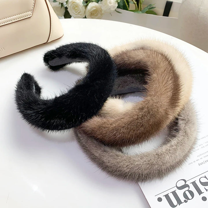 Monarque Faux Fur Headband