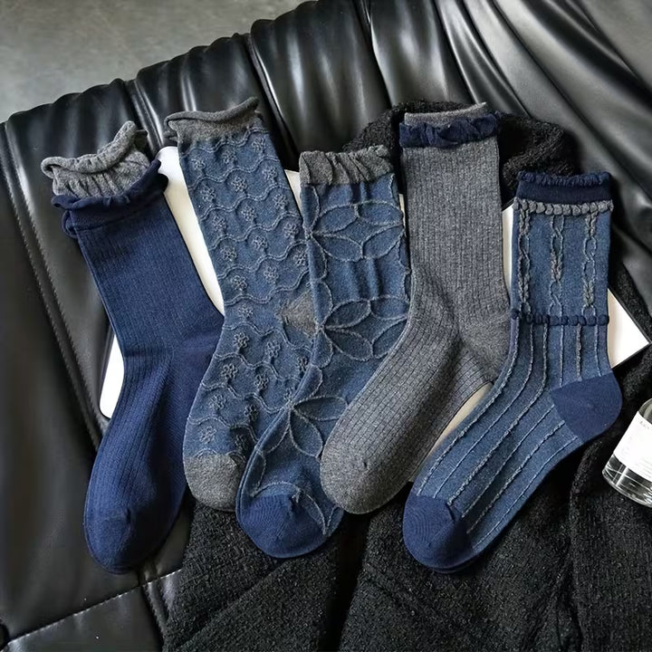 Denim Edit Sock Set