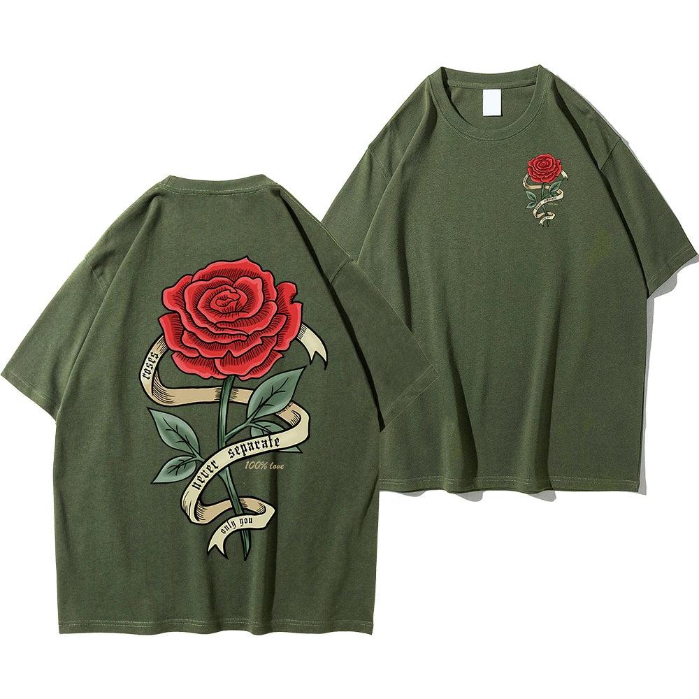 Never Separate Rose Graphic Tee