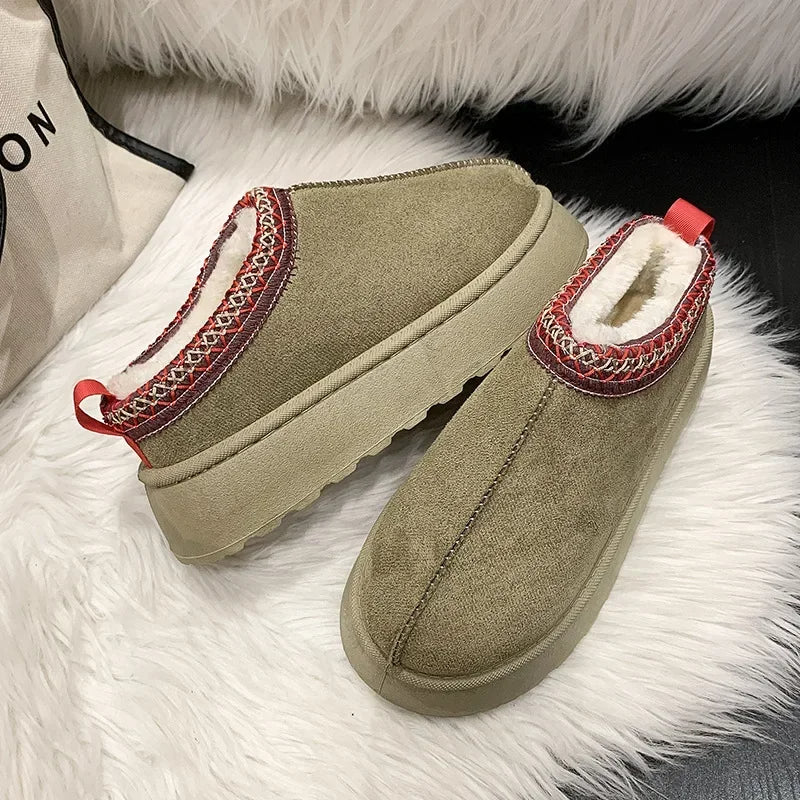 Alpine Fleece Mules