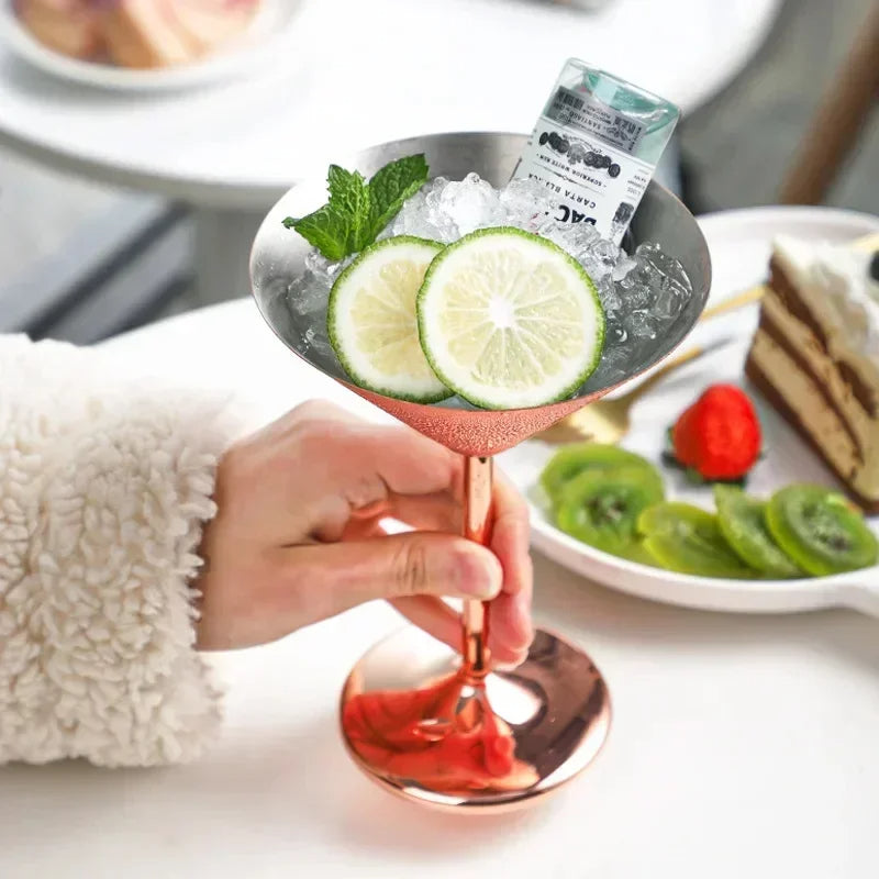 Luxe Stainless Steel Martini Set