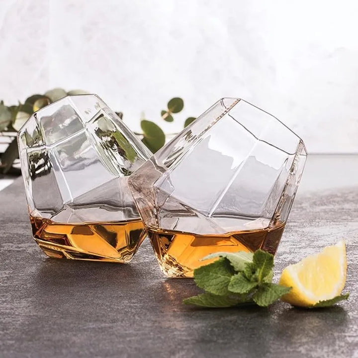 Apex Tilted Whiskey Glass