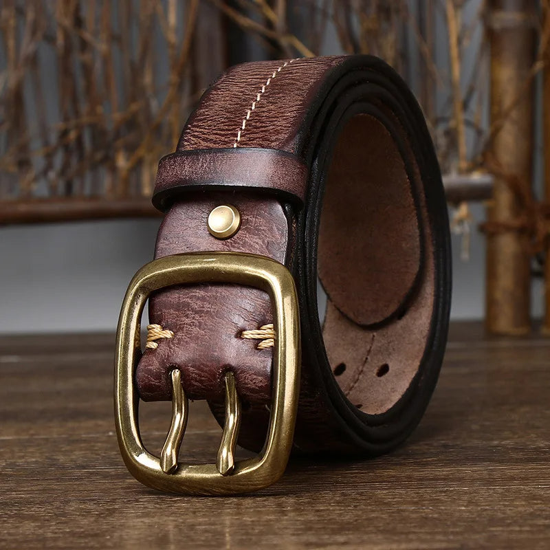 Ascot Full-Grain Leather Belt