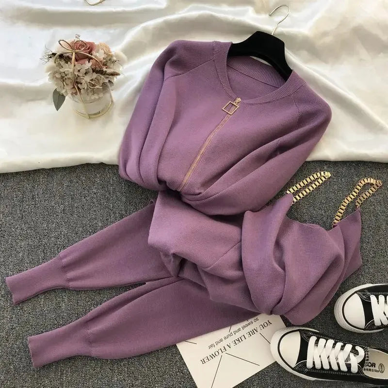 Chain & Knit Lounge Set