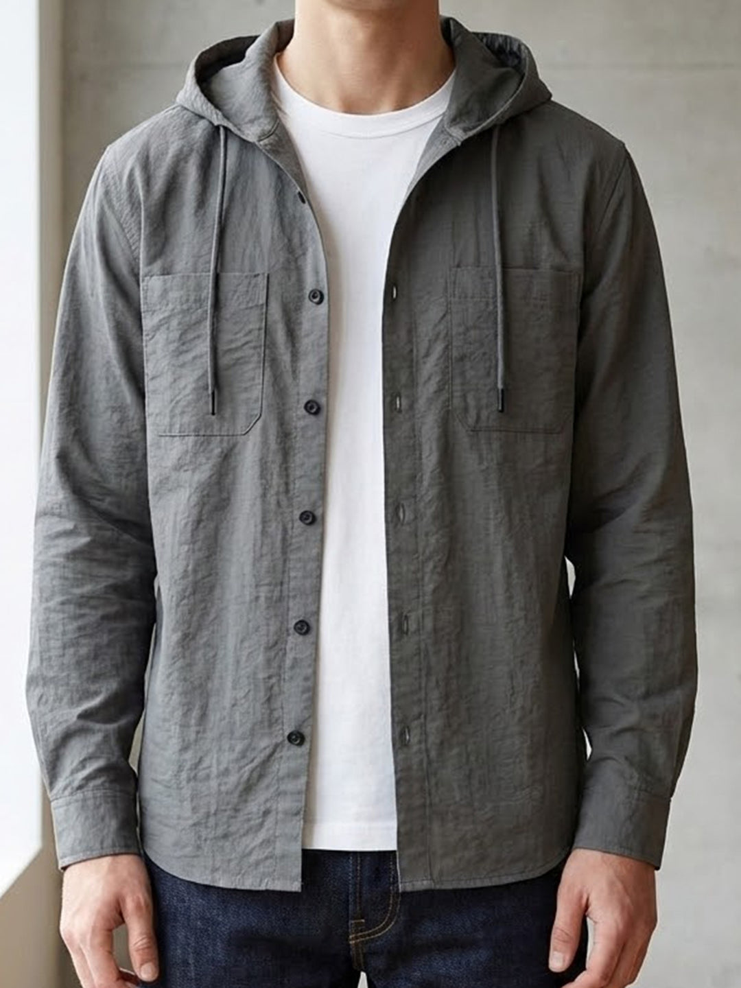 Drift Button Hoodie