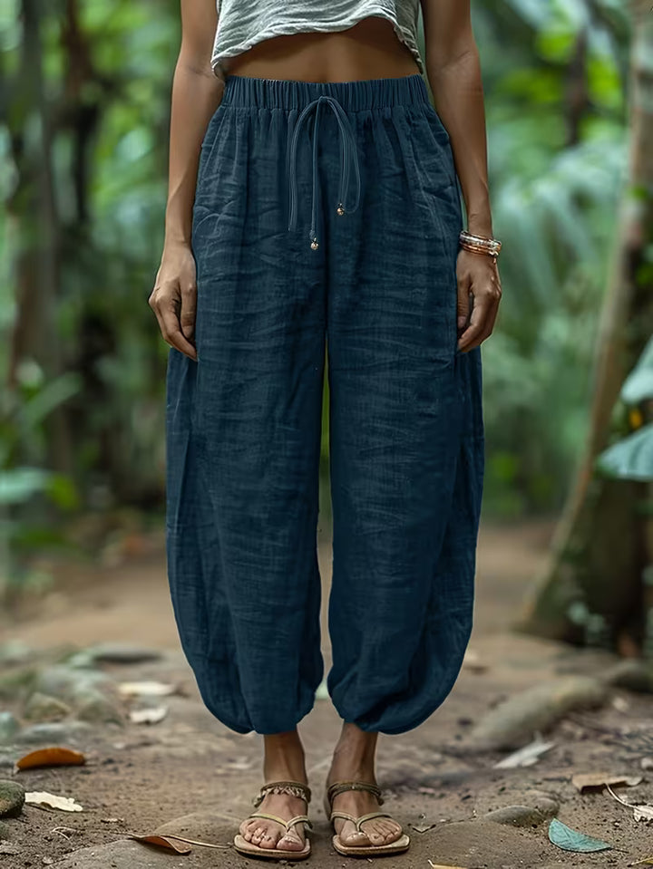 Terra Linen Harem Pant