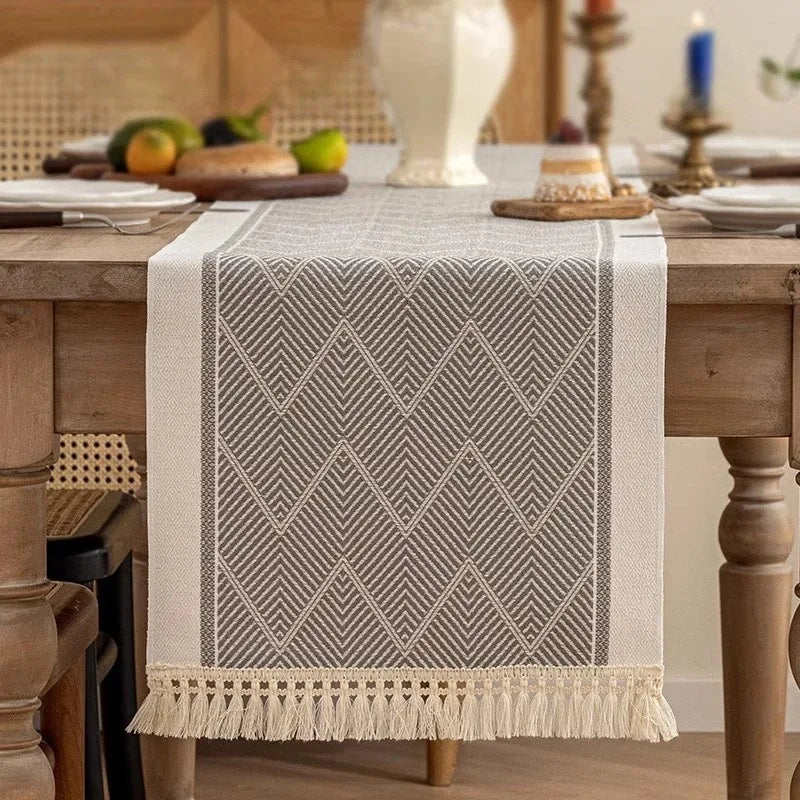 Tessa Fringe Table Runner