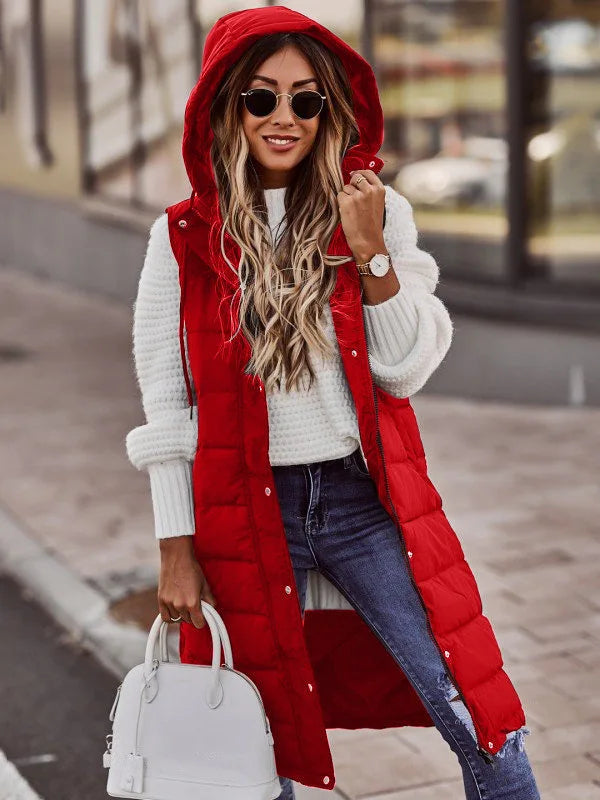 Ellis Longline Puffer Vest