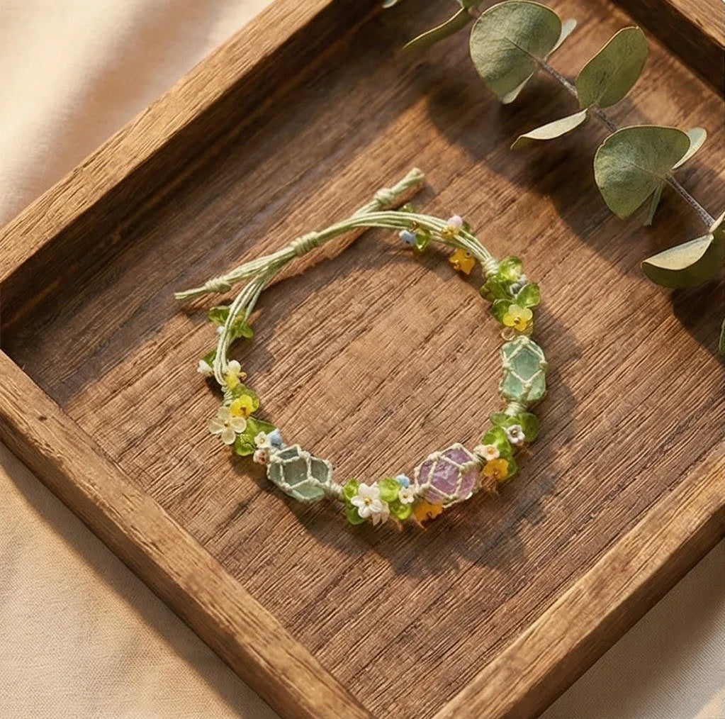 Petal & Quartz Bracelet