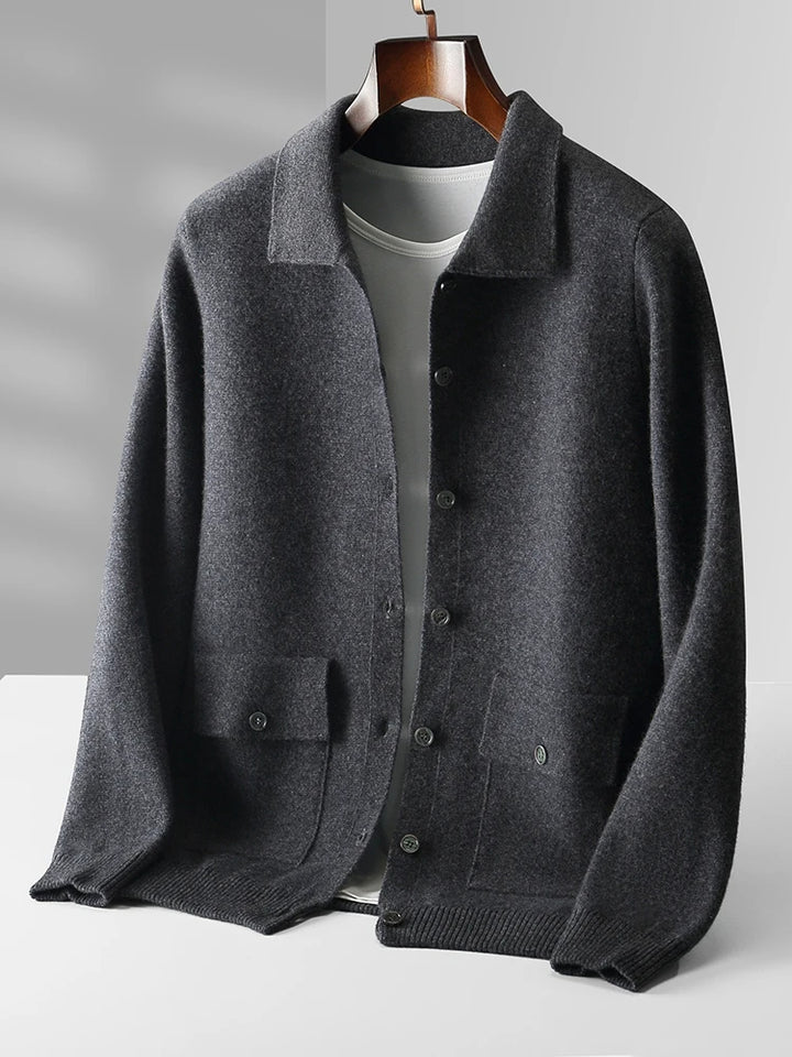 Prestige Merino Wool Cardigan