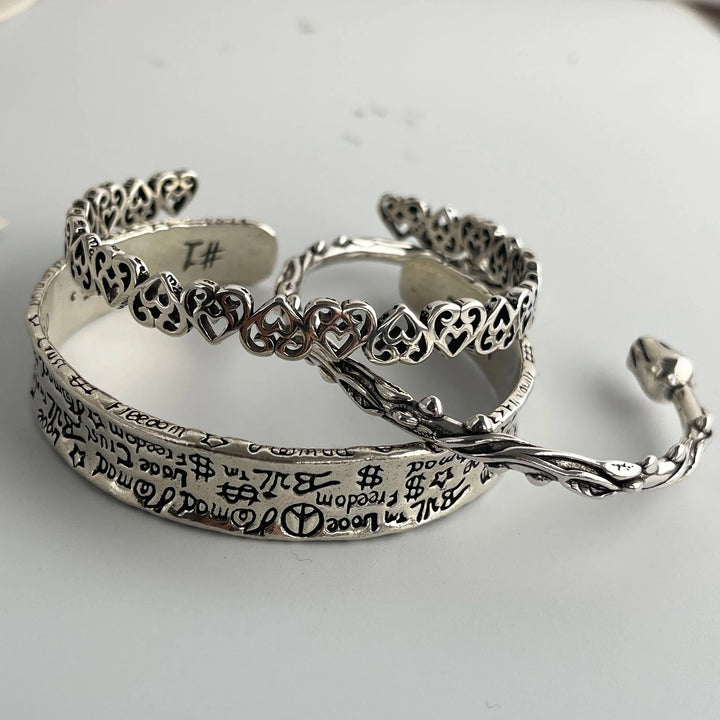 Chronicle Cuff Bracelet