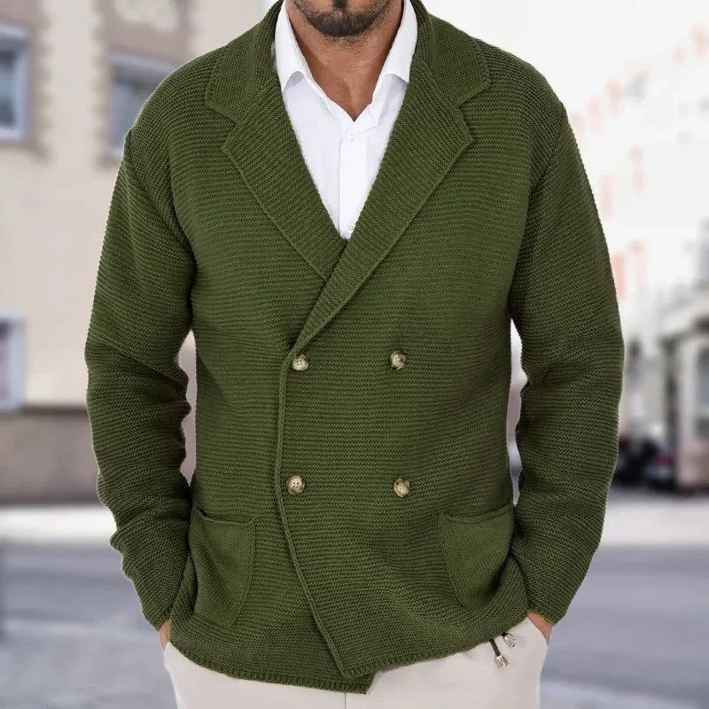 D'Angelo Textured Knit Blazer
