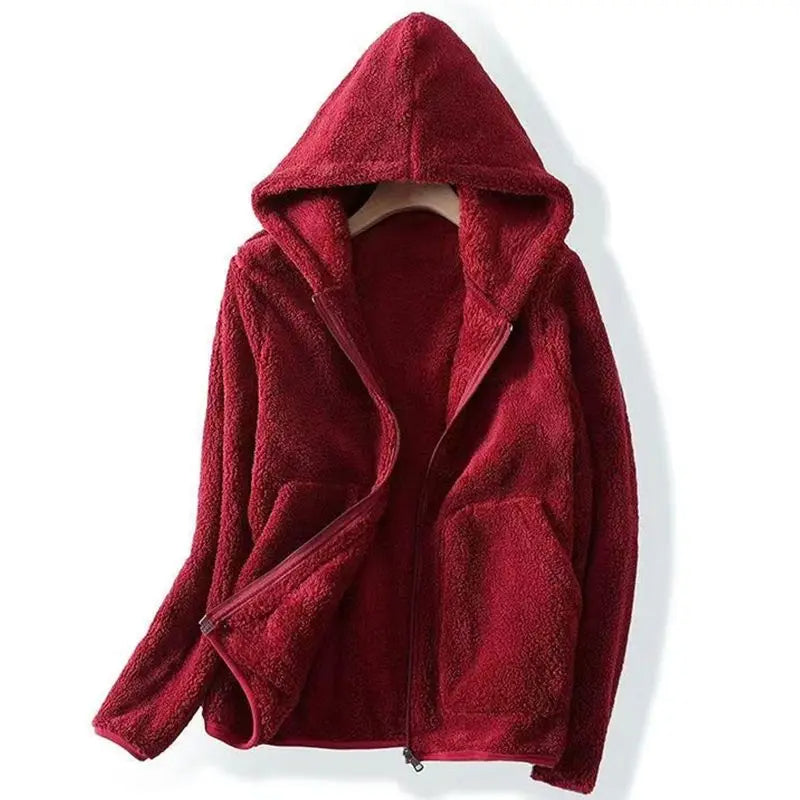 Aria Hooded Fleece Jacket