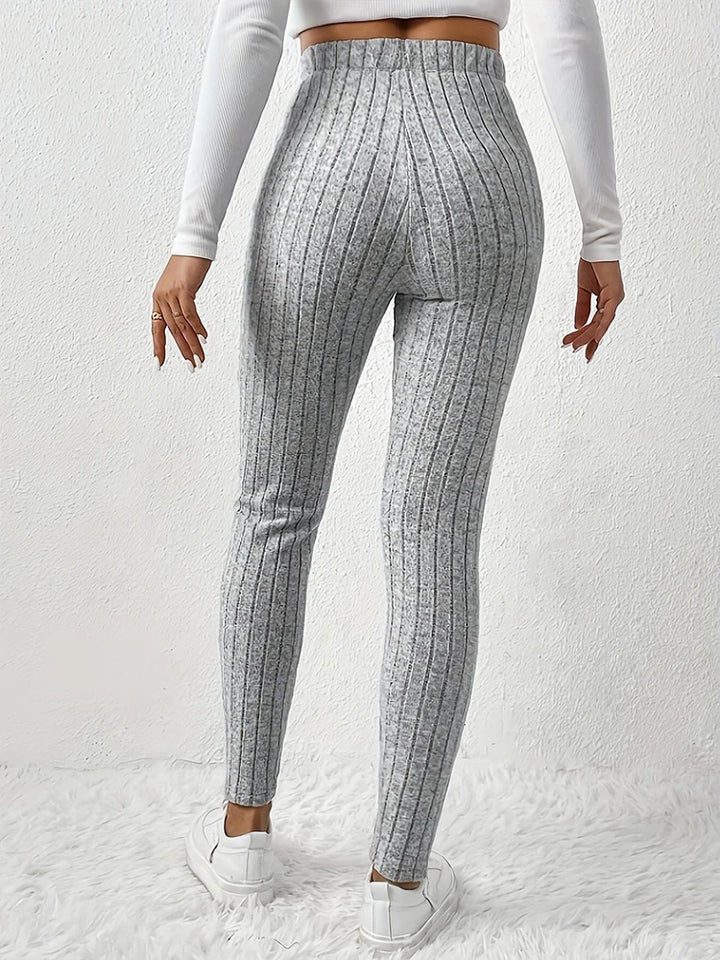 High-Rise Ribbed Legging