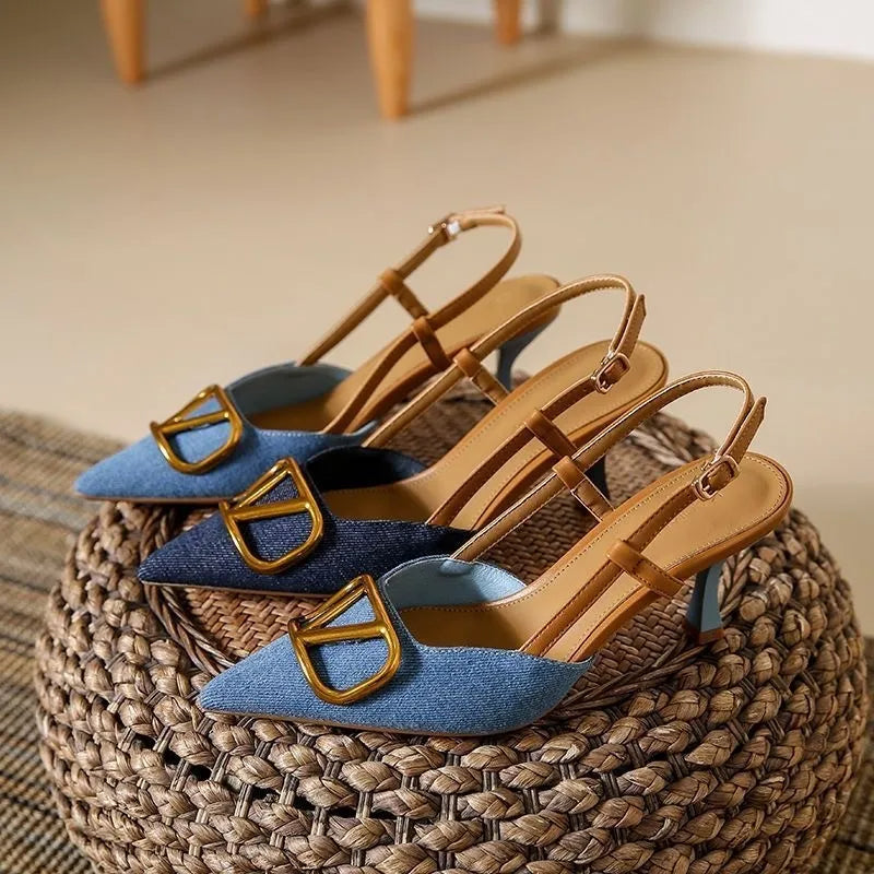 Valentina Slingback Stiletto Heel