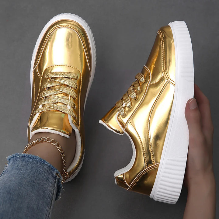 Gilded Allure Sneaker