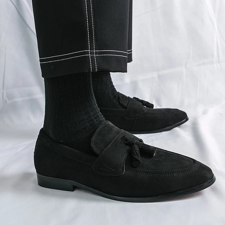 Cambridge Suede Tassel Loafer