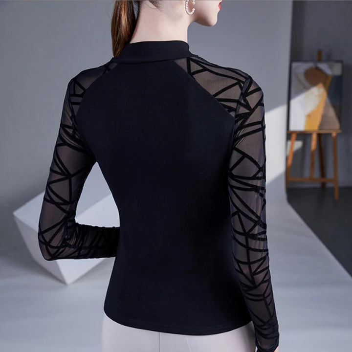 Velar Mesh Top