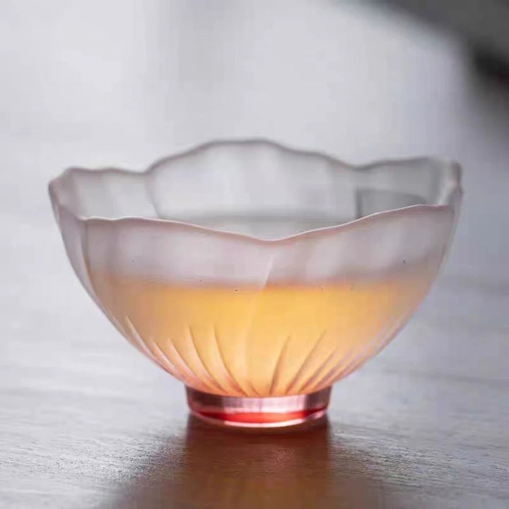 Lotus Frost Tea Cup Set