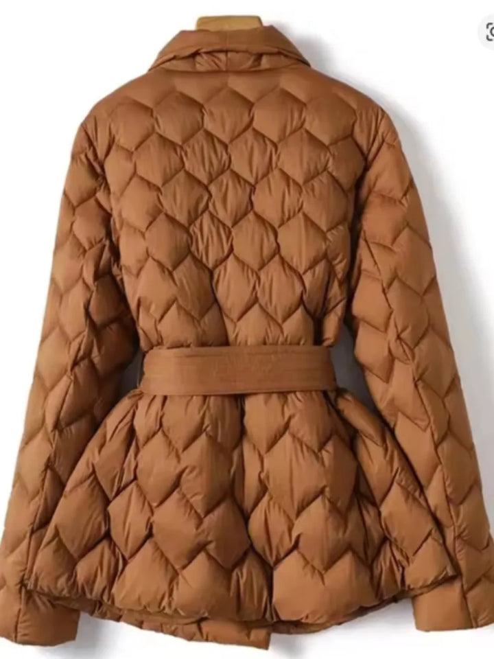 Aveline Quilted Down Coat