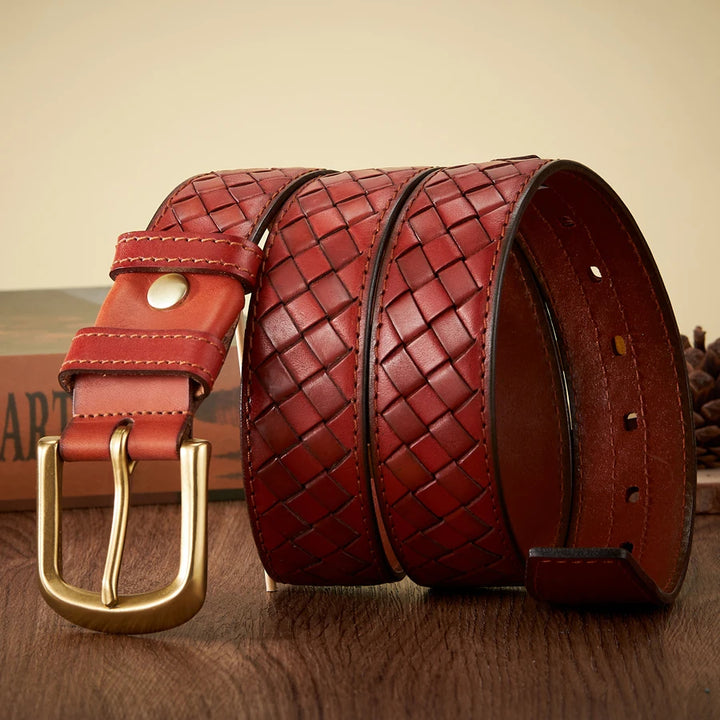 Maverick Copper Buckle Belt