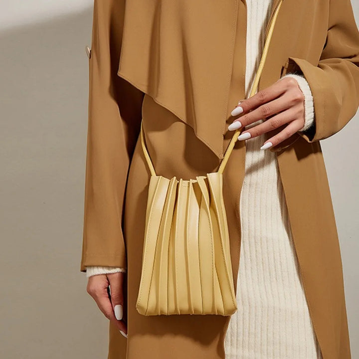 Noemi Pleat Crossbody Bag